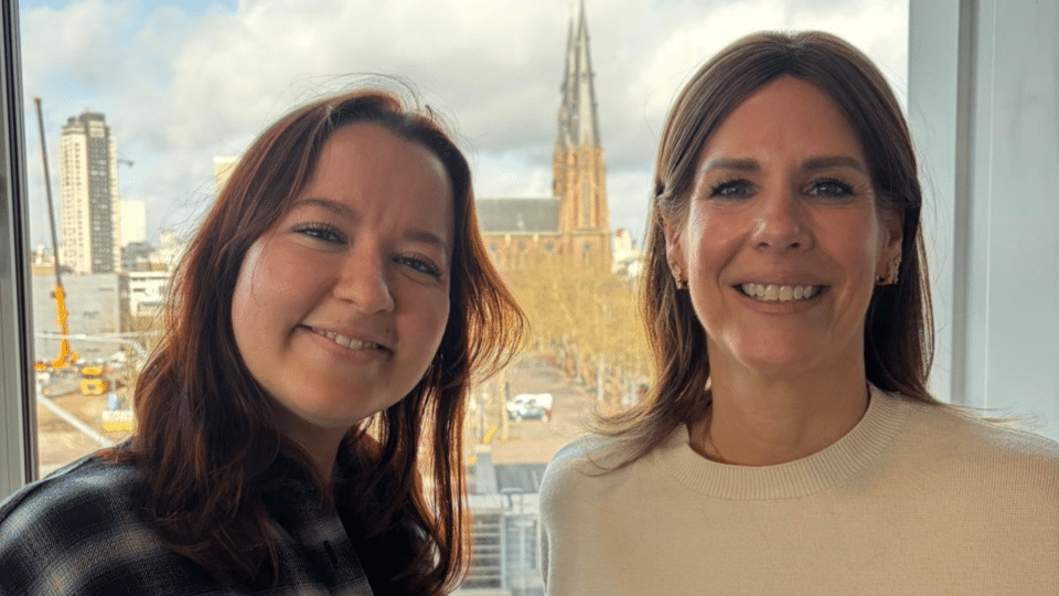 portret van twee vrouwen